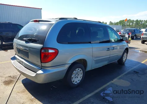 2004 Chrysler Town & Country Lx из США, поврежденный, VIN 2C8GP44R94R502445